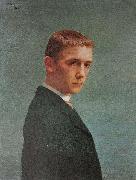 Felix Vallotton Self portrait, oil painting